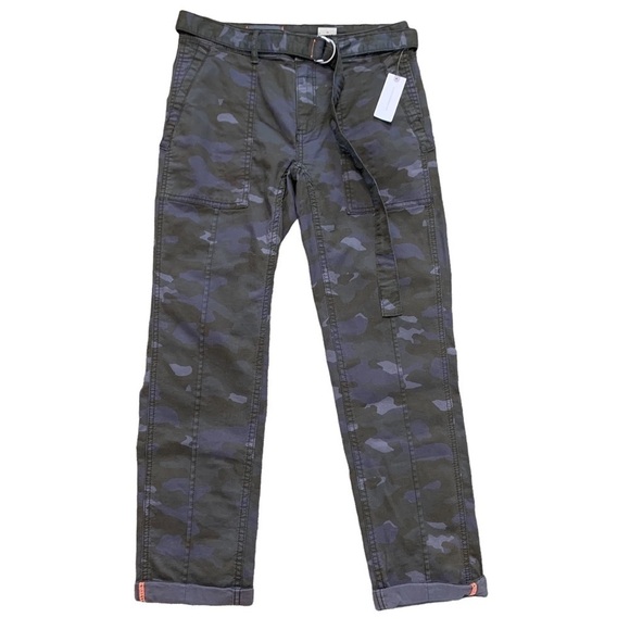 Anthropologie The Wanderer Utility Camouflage Pant New With Tags Size 26in Moss - Picture 5 of 14